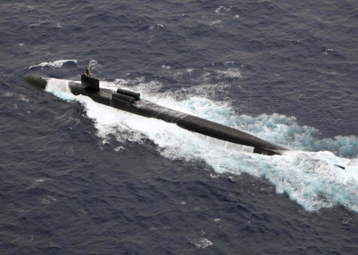 Tàu ngầm USS Michigan (SSBN-727/SSGN-727) của Hải quân Mỹ.